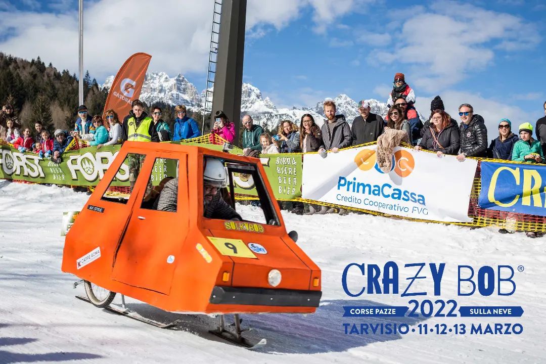 Ci siamo!! Il più spettacolare  evento delle Alpi è tornato! Crazy Bob 11/12/13 marzo Tarvisio - località campi Duca D'Aosta.
•
•
•
•
#crazybob2022#tarvisio#friuliveneziagiulia#fvg#forst#arteni#primacassa#snow#promoturismo#bob#neve#iltarvisiano#telefriuli#montelussari#messageroveneto#valcanale#corsepazzesullaneve#fvglive#eventifvg#sci#crazy#carnia#gocrazybob#udinetoday#turismofvg#fvgmontagna#noborders#friulilovers#alpigiulie#visitfvg